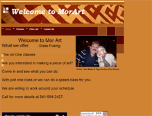 Tablet Screenshot of morart.net